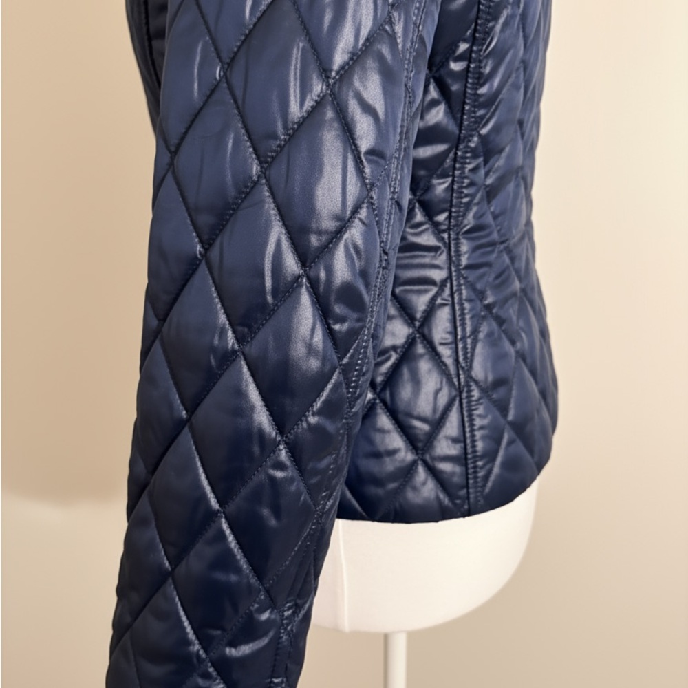 H&M Shiny Blue Jacket Size 6 - Picture 4 of 6
